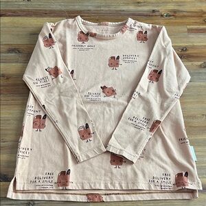 Tinycottons Cute Graphic Long Sleeve T Shirt Size 8